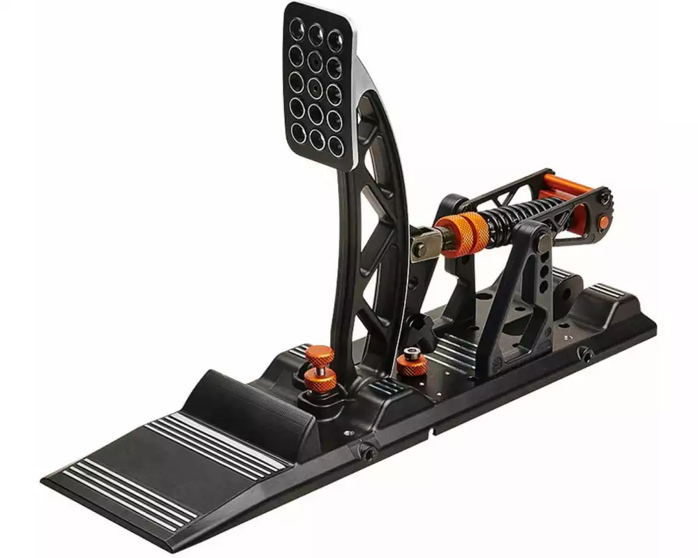 Asetek Racing Invicta Clutch Pedal Aluminium Schwarz Orange