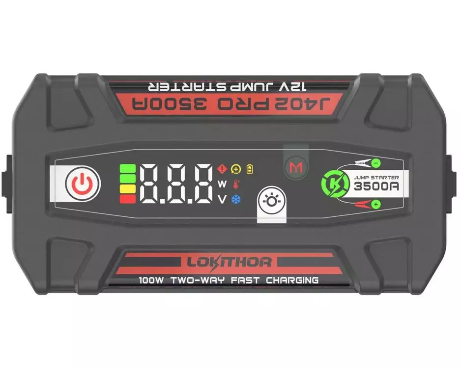 Lokithor Starterbatterie LiPO 12 V 88.8 Wh