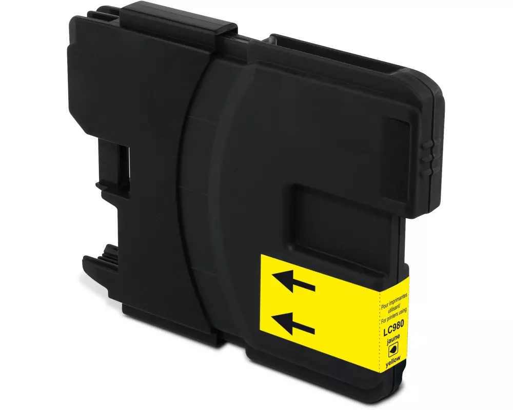 Generic Ink Tinte Brother LC980Y Yellow