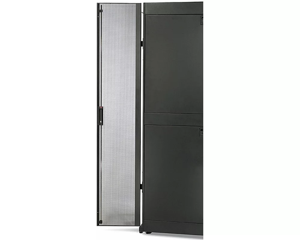 APC NetShelter SX 48U 600mm Wide Perforated Split Doors Black