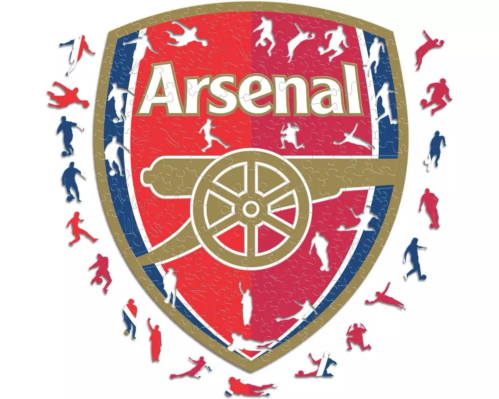 Iconic Puzzle Holz-Puzzle FC Arsenal – Logo