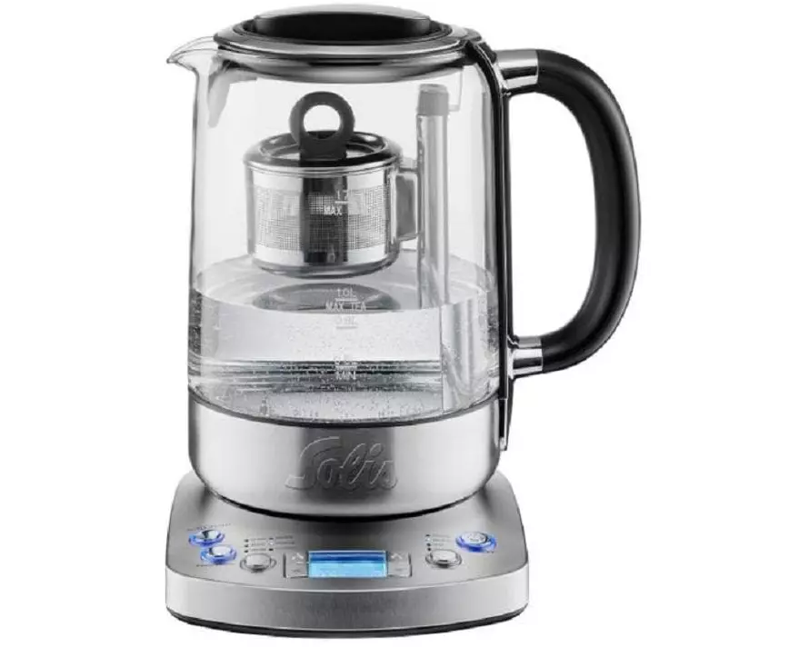 Solis Tee- und Wasserkocher Silber