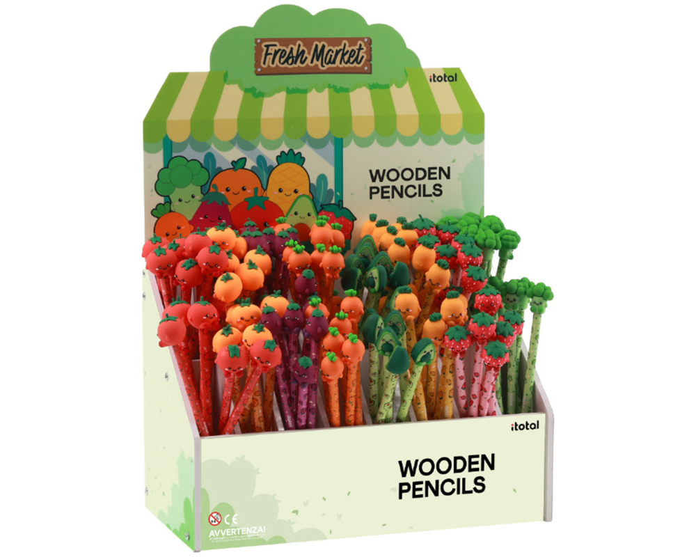 I-TOTAL Bleistift XL2307A Fresh Market, assortiert