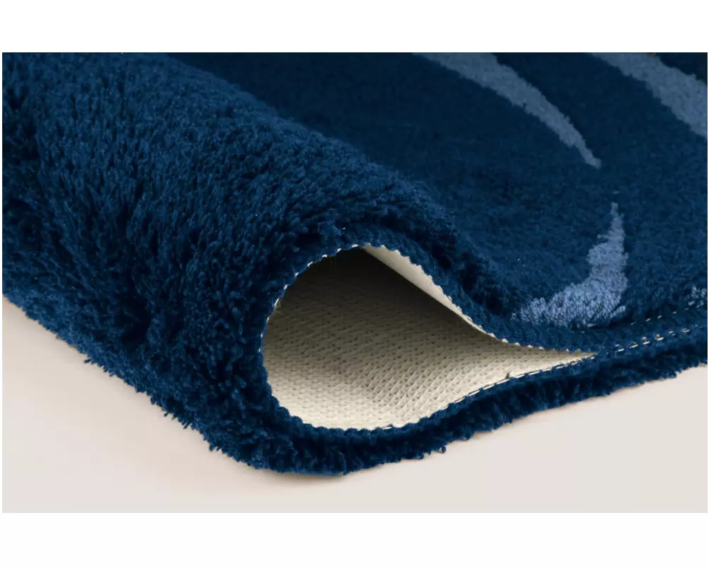 Kleine Wolke Badteppich Mystic 100 x 100 cm, Blau