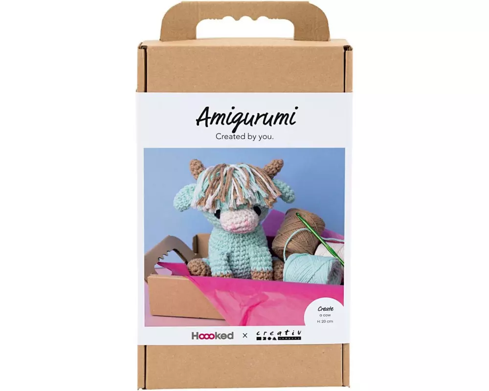 Creativ Company Bastelset Amigurumi, Kuh