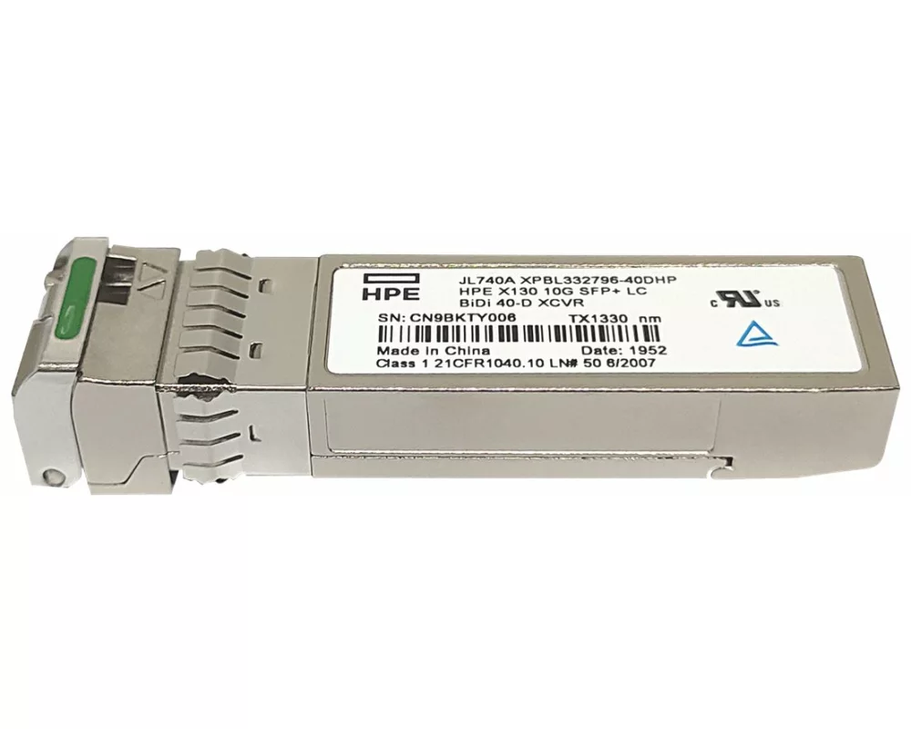 HPE HPN X130 Transceiver, 10Gbit/s, SFP+, LC, BiDi, 40km-Downlink