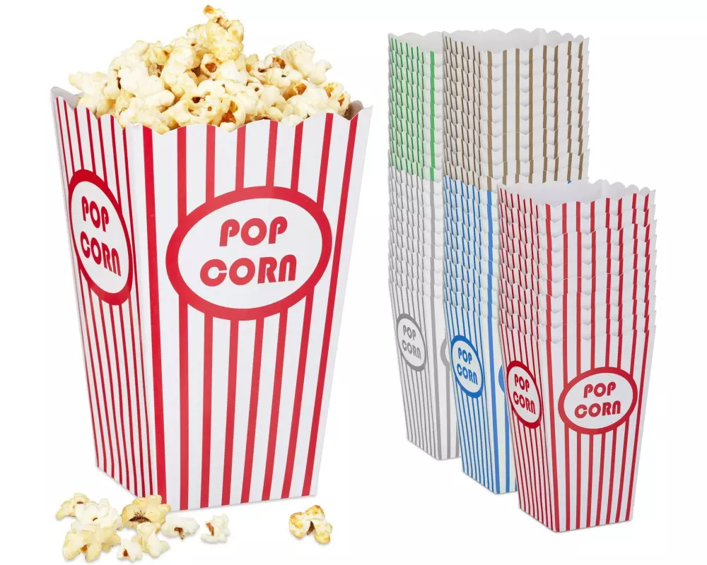 relaxdays Fingerfood-Schale 5 Farben 50 Stück