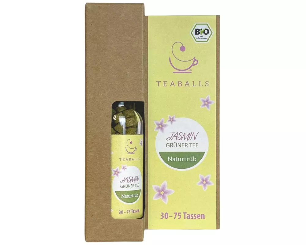 TEABALLS Teaballs Jasmin Grüner Tee Bio naturtrüb ca. 40 Tassen
