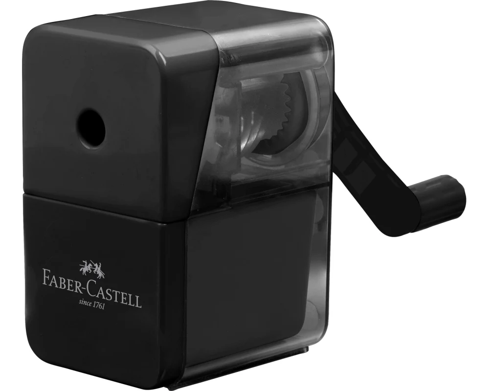 Faber-Castell Spitzer Manuell, Schwarz