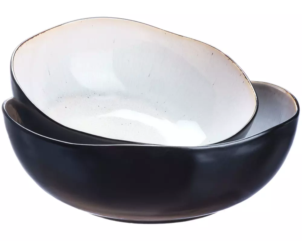 Björn Salatschüssel Iris Elfenbeinweiss, 2er-Set