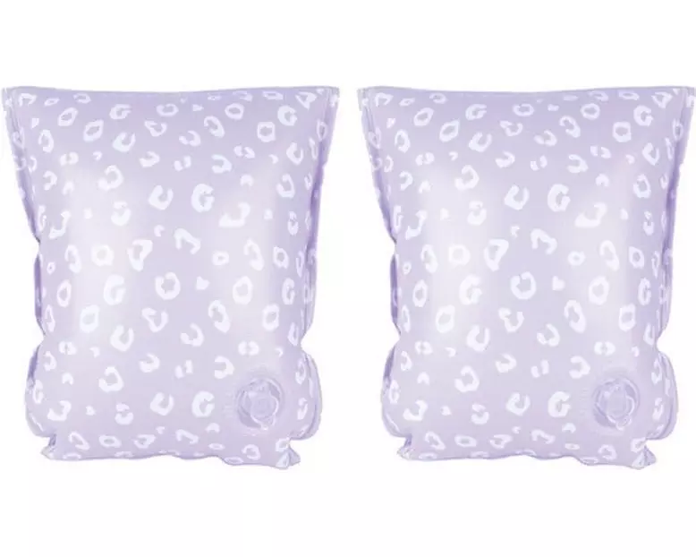 Swim Essentials Schwimmflügel 0-2 Jahre Lila Leopard