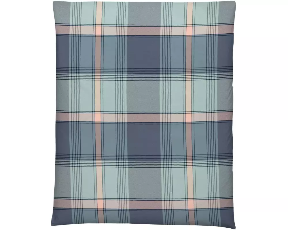 Home Fashion Duvetbezug Satin bedruckt Nickel 200 x 210 cm