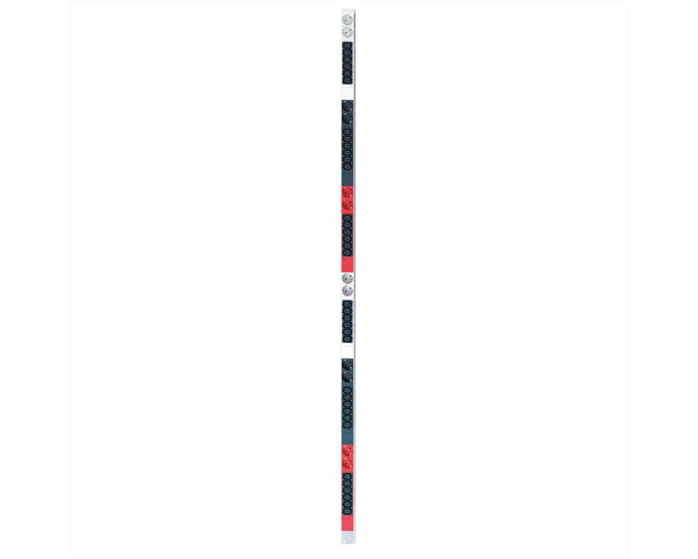 BACHMANN IT PDU ALU 0HE 36x C13 12x Schutzkontakt, Festanschluß 2x 3x 32A