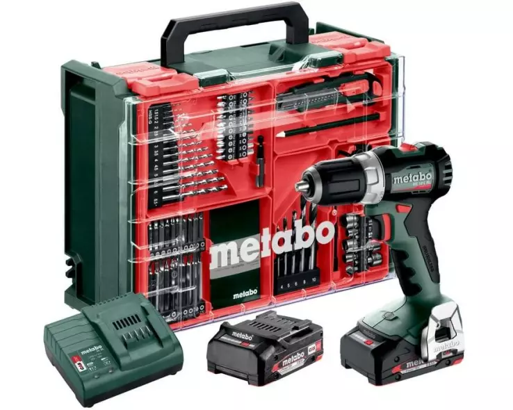 Metabo Akku-Bohrschrauber BS 18 L BL 2 x 2.0 Ah