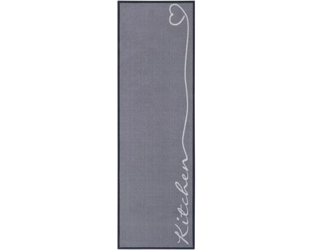 Hanse Home Teppich Kitchen 50 cm x 150 cm, Grau