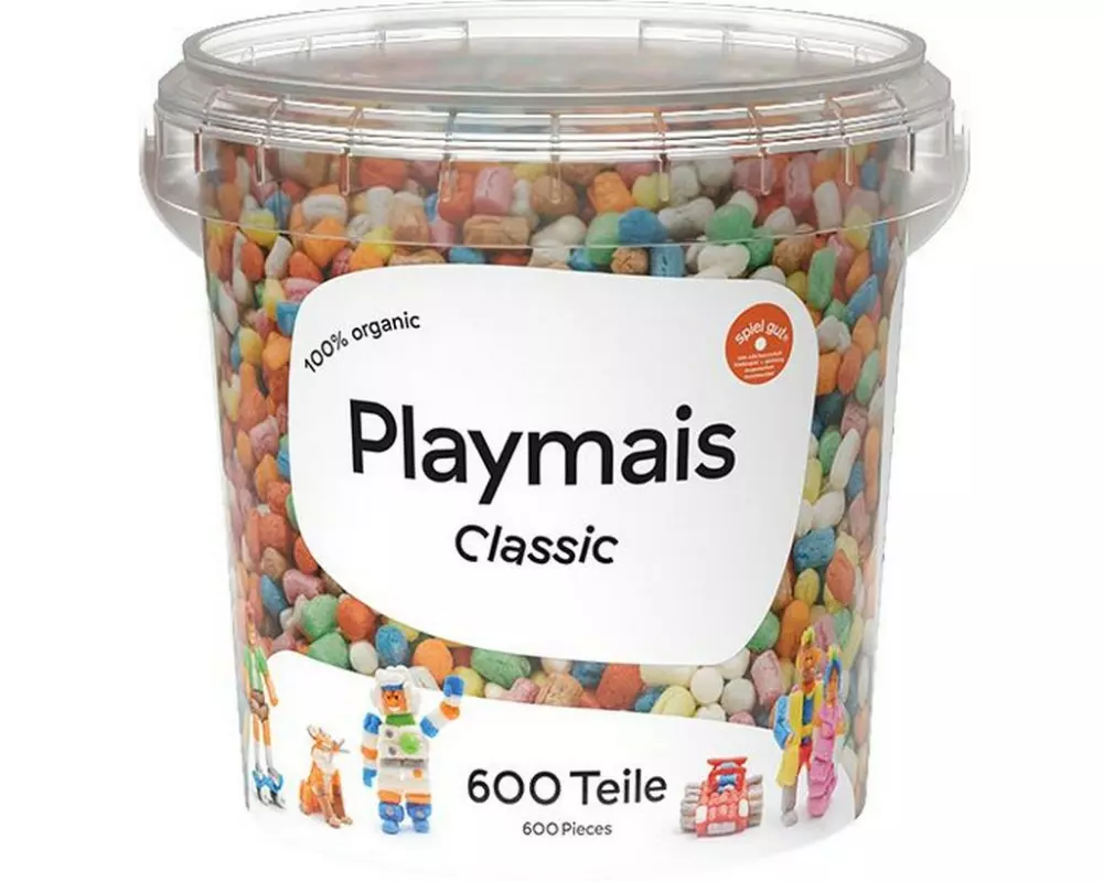 PlayMais Bastelset Basic Eimer 600