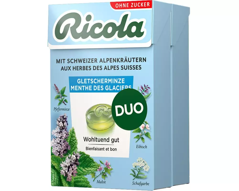 Ricola Bonbons Gletscherminze 2 x 50 g