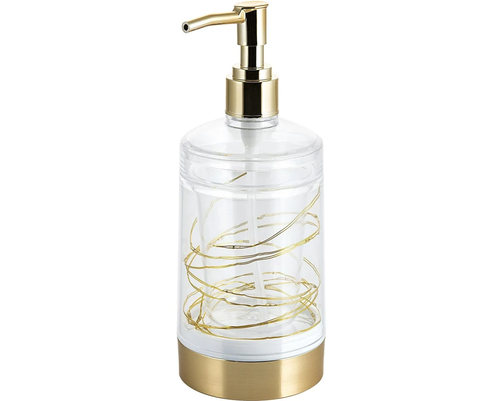 diaqua Seifenspender mit LED 240 ml, Gold