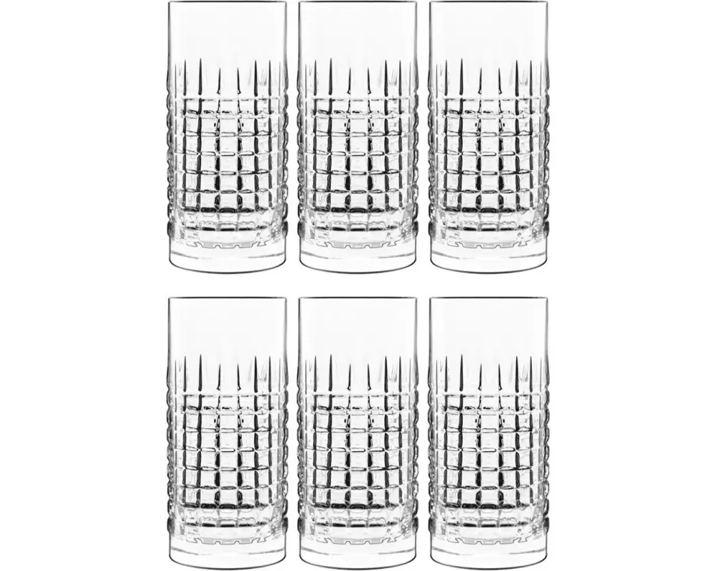 Luigi Bormioli Longdrinkglas Mixology Charme 48 cl, 6 Stück. Transparent