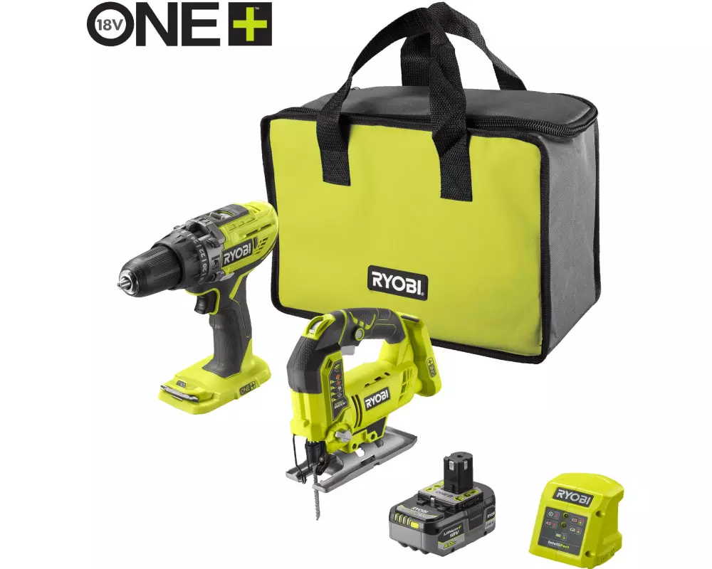 RYOBI Akku-Kombo-Kit 2er R18CK3PJ-1 x 40S