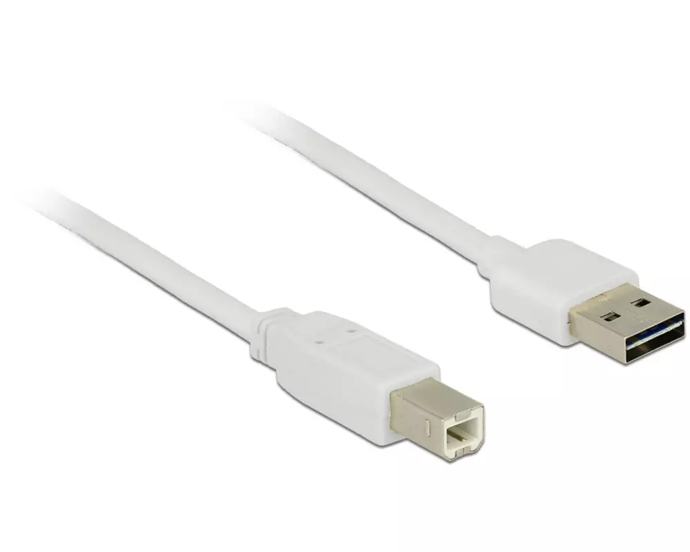 Delock USB 2.0-Kabel EASY-USB USB A - USB B 5 m