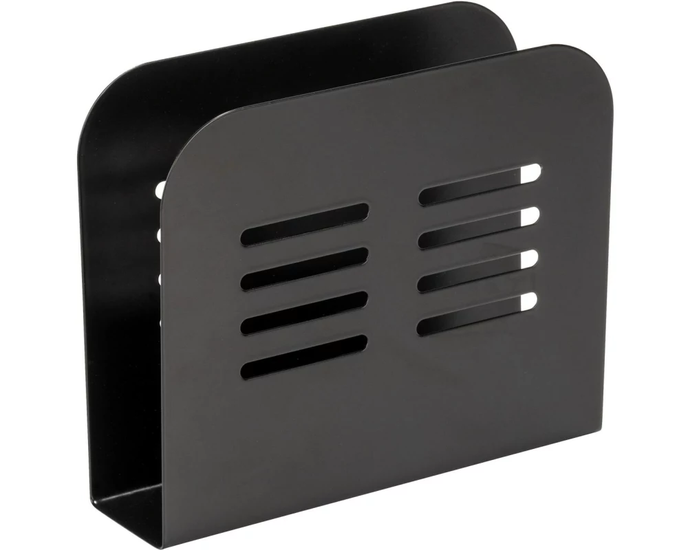 Wenko Serviettenhalter Baco Schwarz