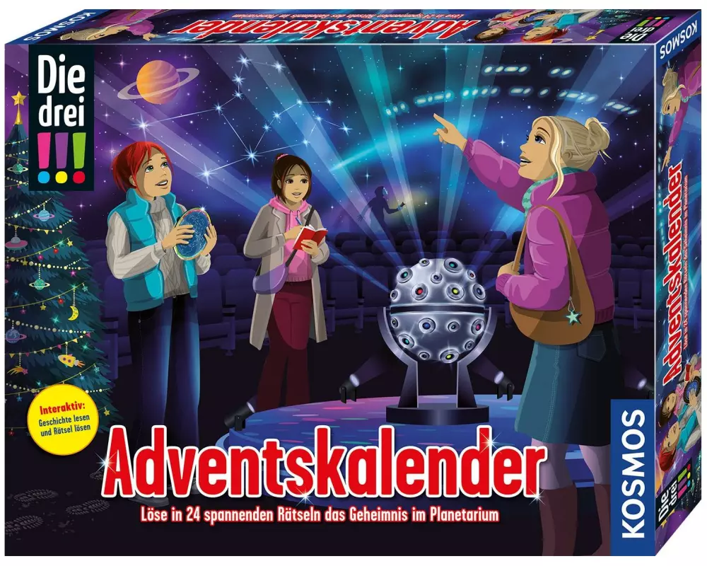 Kosmos Adventskalender Die drei !!! 2025