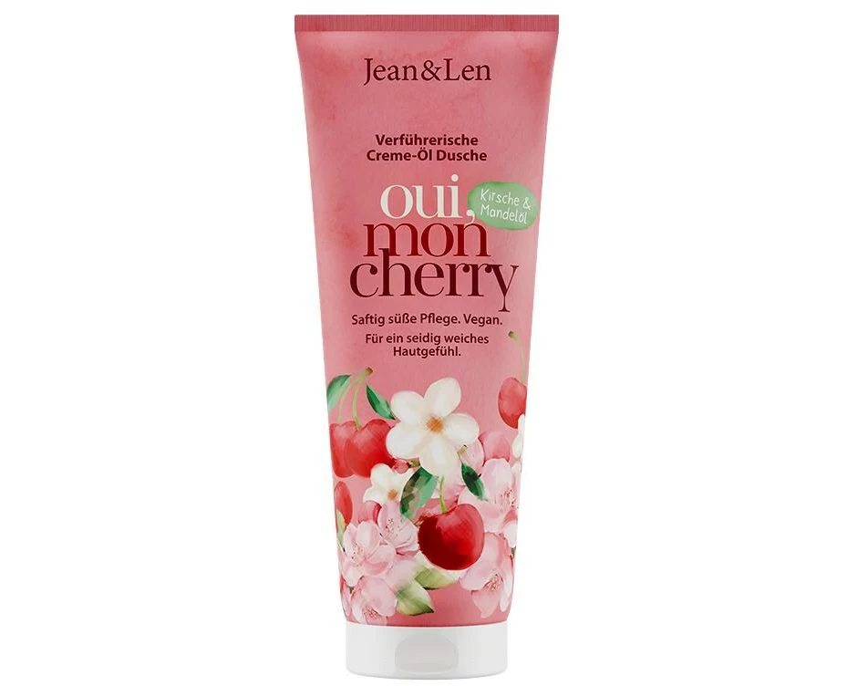 Jean & Len Creme-Öl Dusche Kirsche/Mandelöl 250 ml
