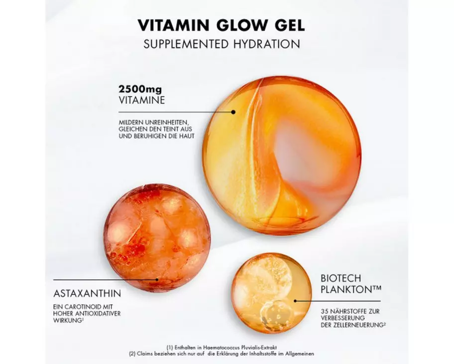 Biotherm Aquasource+ Vitamin Glow Gel 50 ml
