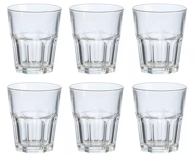 Arcoroc Whiskyglas Granity 270 ml, 6 Stück, Transparent