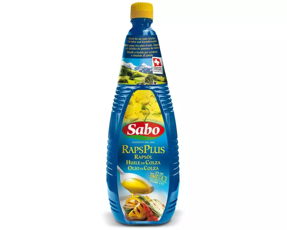 Sabo Rapsöl Rapsplus Suisse Garantie 1 l
