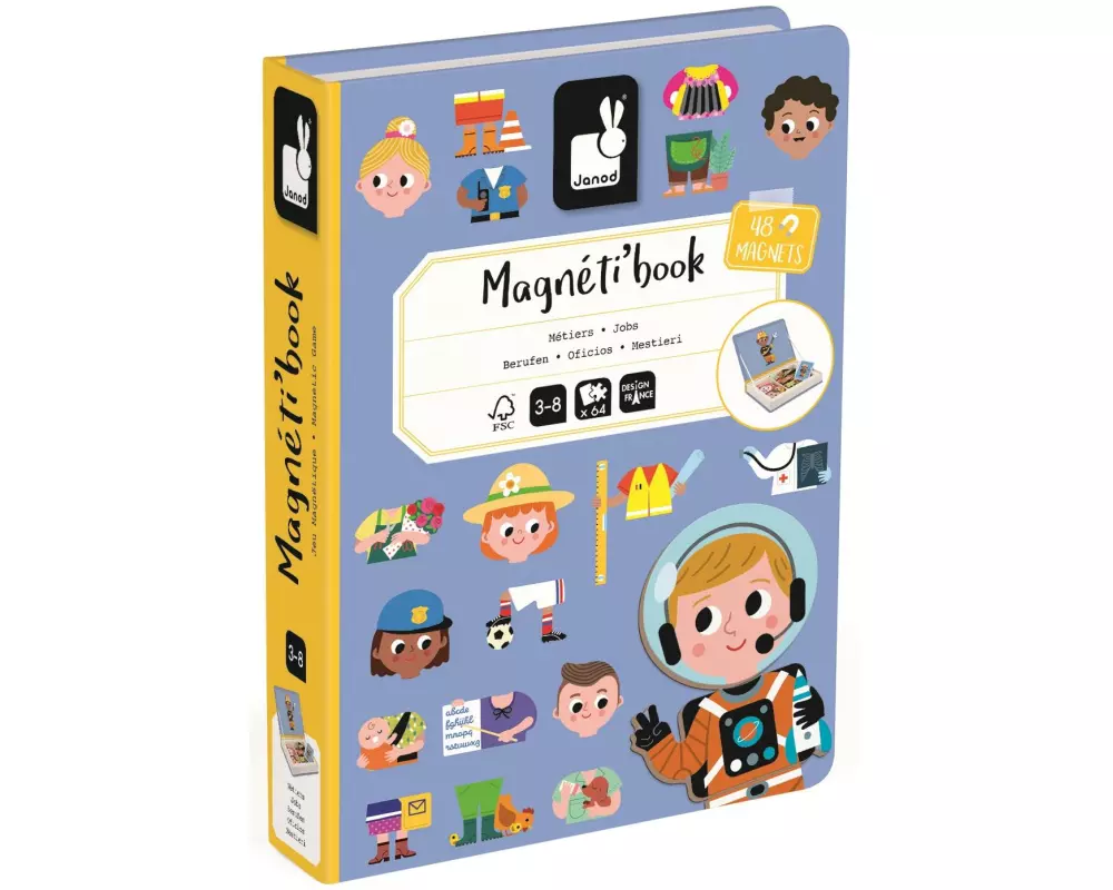 Janod Magnetbuch Berufe