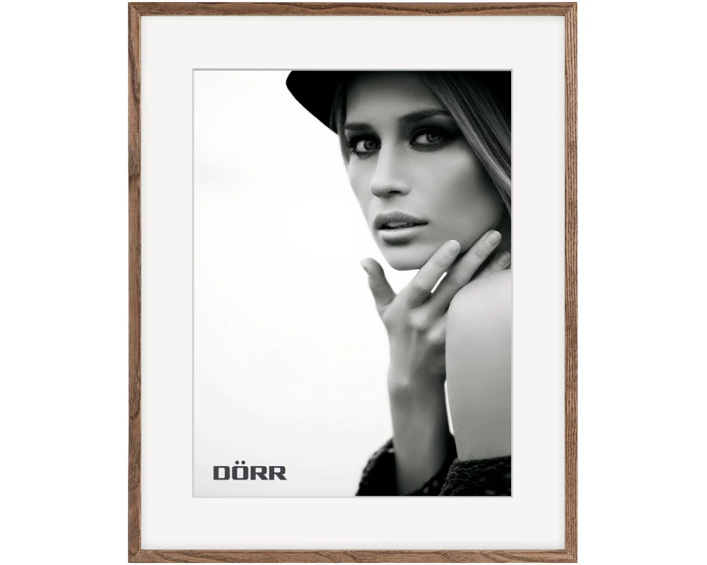 Dörr Bilderrahmen Slim, Dunkelbraun, 50 x 70 cm