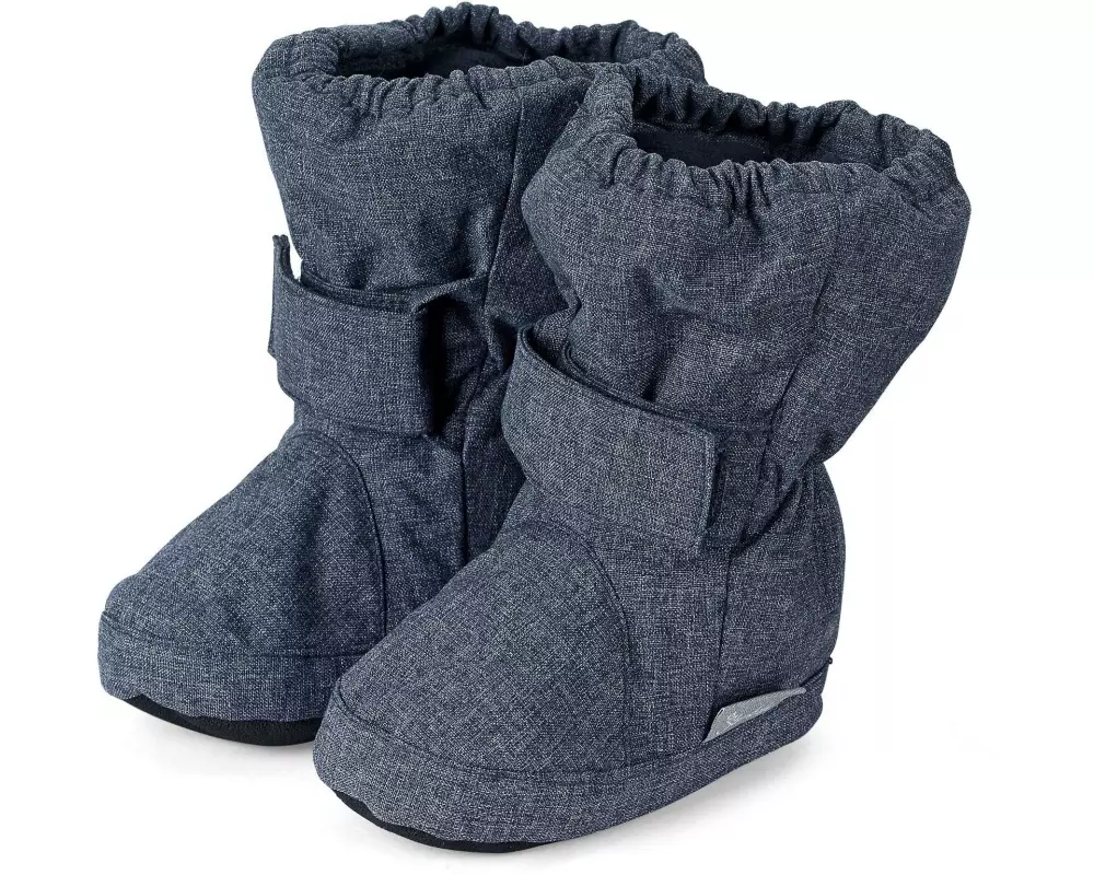 Sterntaler Füsslinge Thermo Baby Schuhe Blau melange Gr. 20