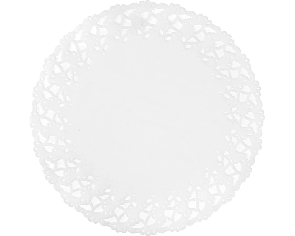 Duni Tortenspitzen rund 23 cm, 250 Stück, Weiss