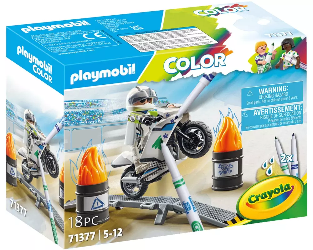 Playmobil Color Motorrad 71377