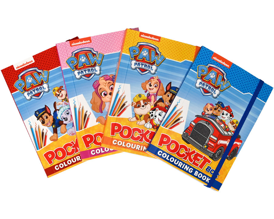 ROOST Taschen Malbuch B065 Paw Patrol, assortiert