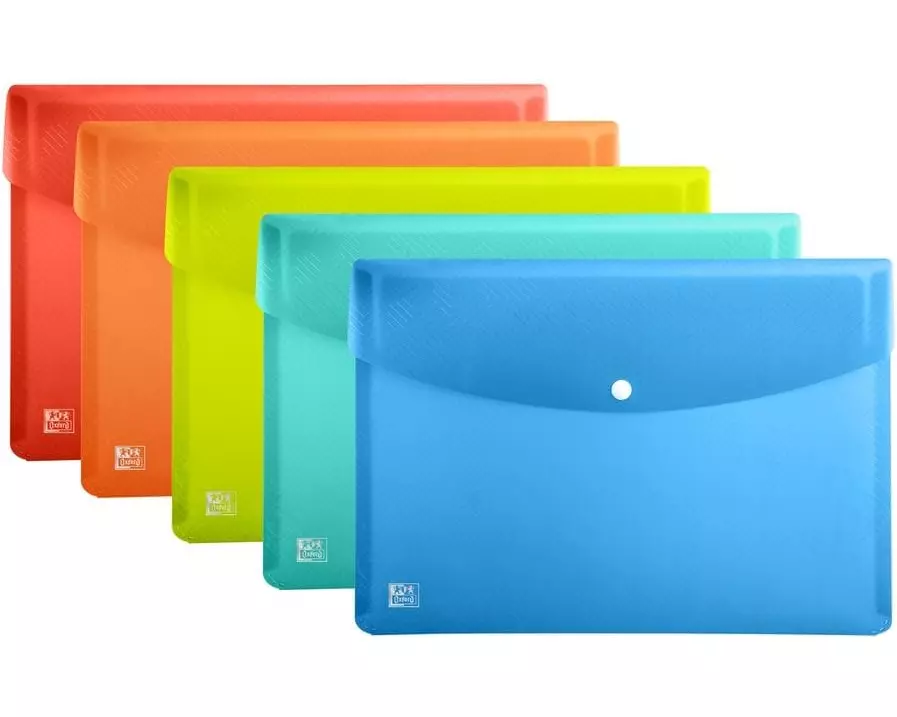 Oxford Dokumentenmappe Sichtcouvert A5, assortiert