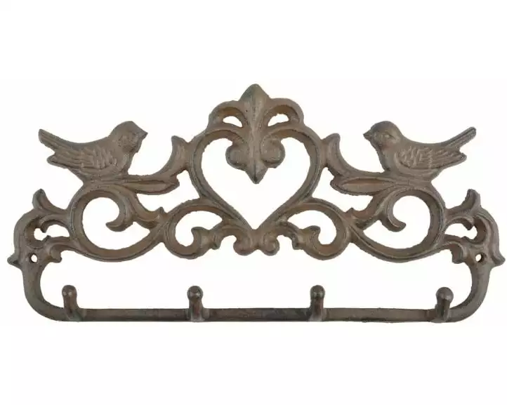 Esschert Design Hakenleiste Vögel in Giftbox