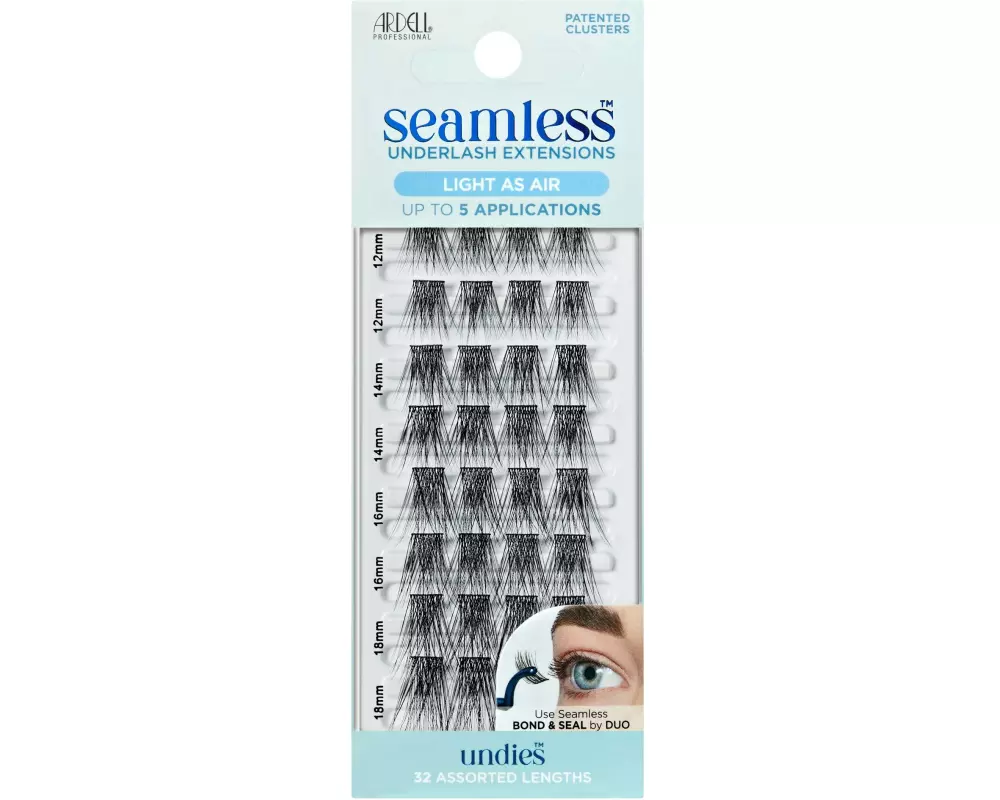 Ardell Künstliche Wimpern Seamless Refill Light as Air Schwarz