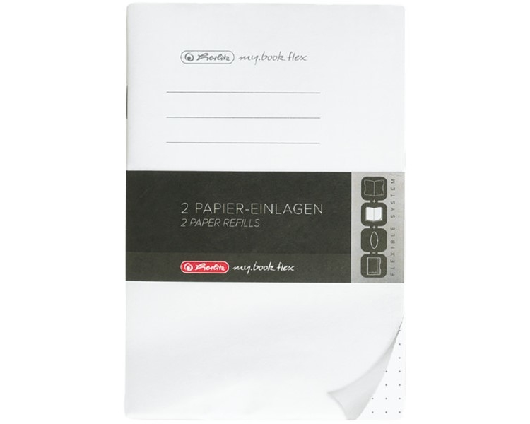 HERLITZ my.book flex Refill A6 2x40 B. 50033812 punktiert