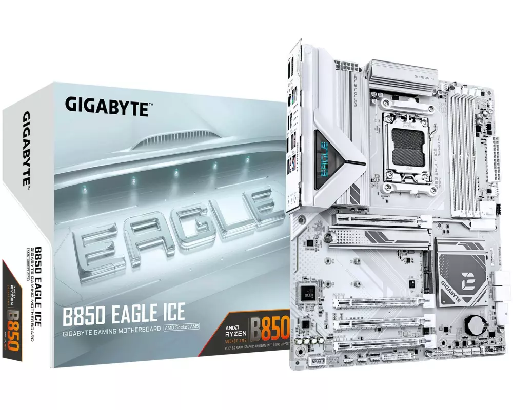 Gigabyte Mainboard B850 EAGLE ICE