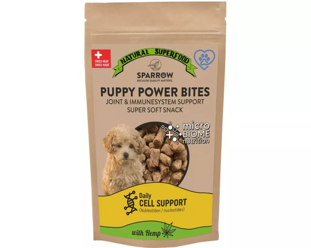 Sparrow Leckerli Puppy Power Bites 150 g