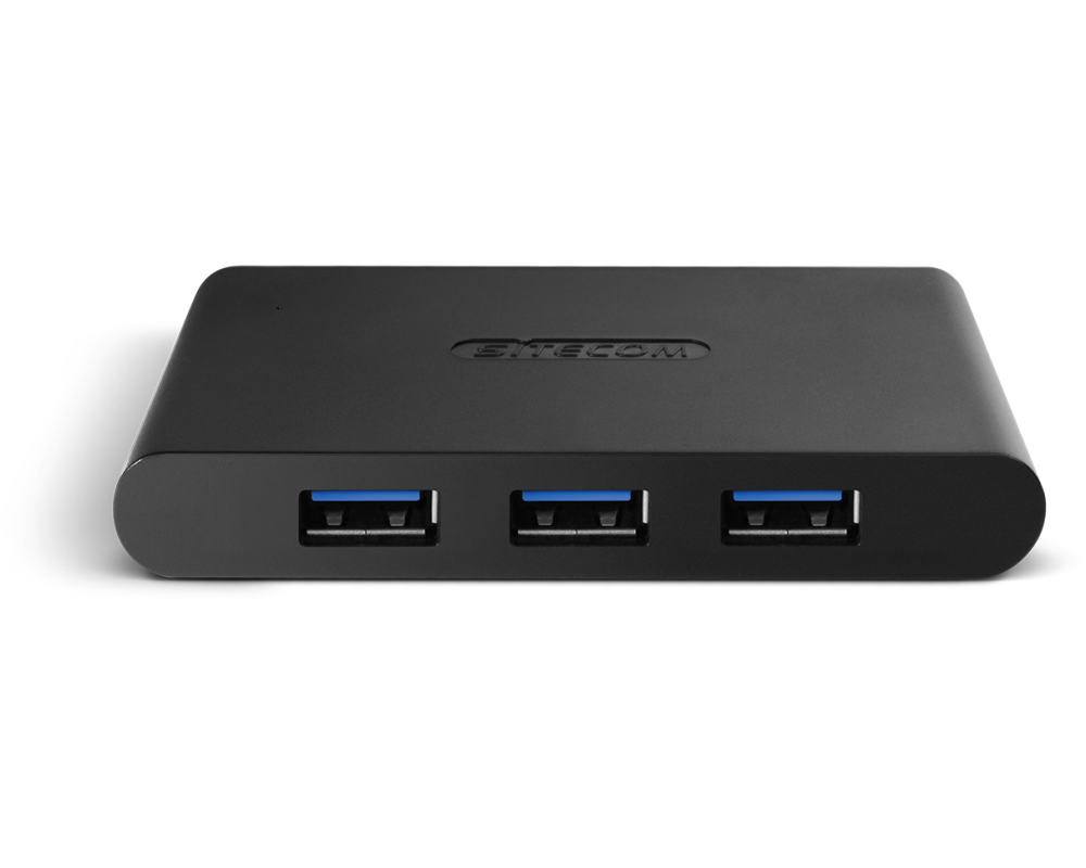 SITECOM USB 3.0 Hub 4 Port CN-083 Incl. Power adapter