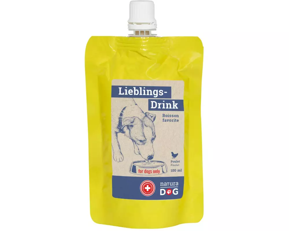 naturaDog Lieblingsdrink Poulet, 100 ml