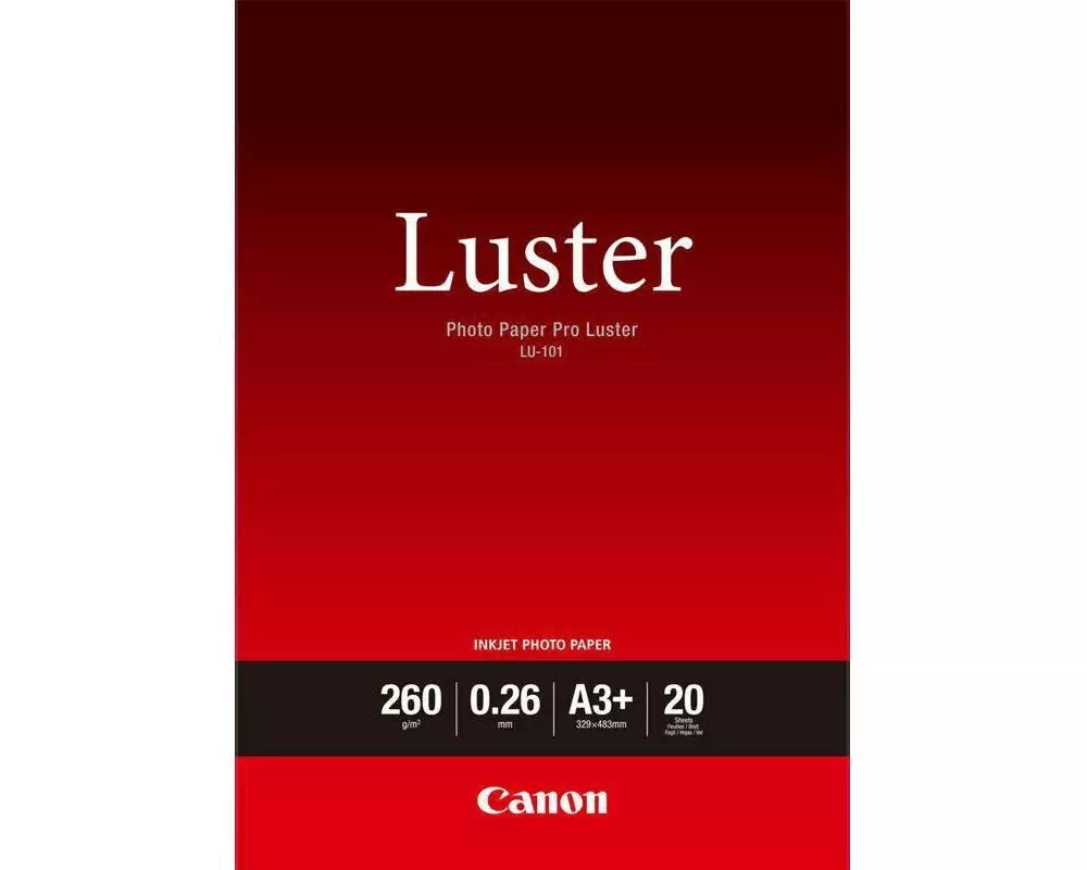 Canon Fotopapier LU-101 A3+ 260 g/m² 20 Stück