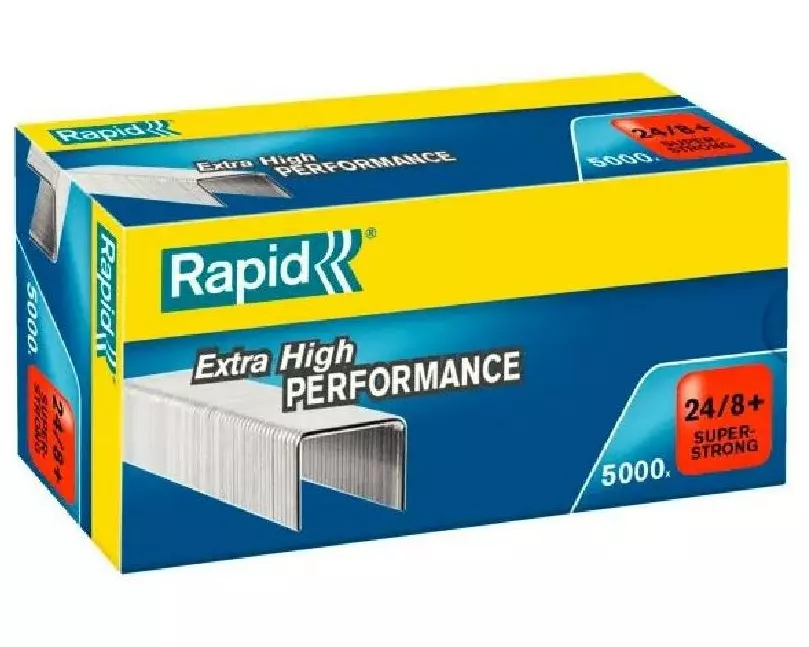 Rapid Heftklammern Super Strong, 24/8, 5000 Stück