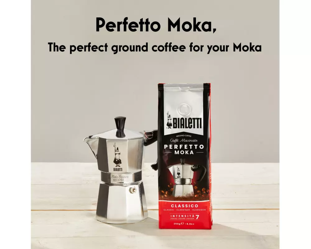 Bialetti Kaffee gemahlen Perfetto Moka Vaniglia 250 g