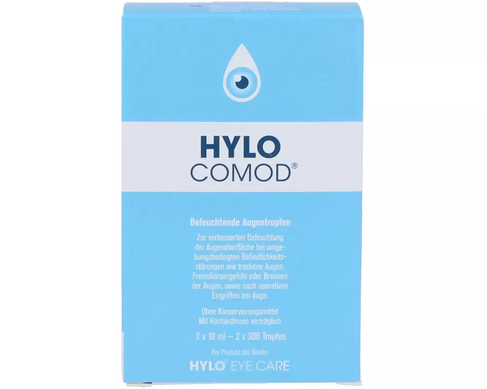 Hylo Eye Care Augentropfen Hylo Comod 2 x 10 ml