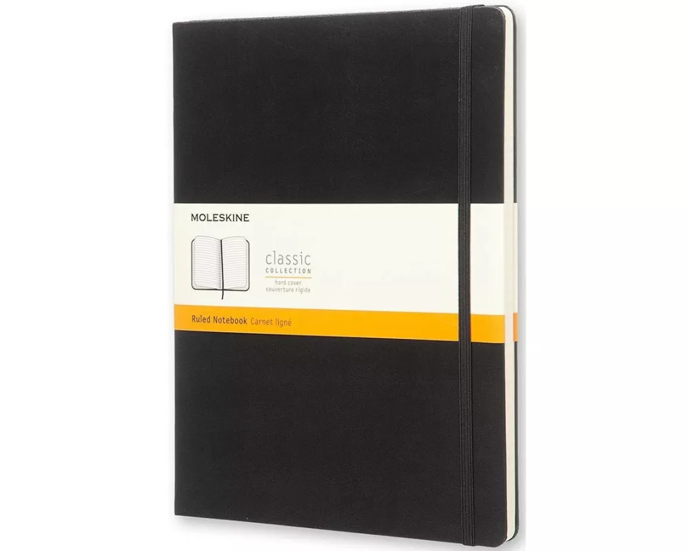 Moleskine Notizbuch XL Liniert, Hardcover, 192 Seiten
